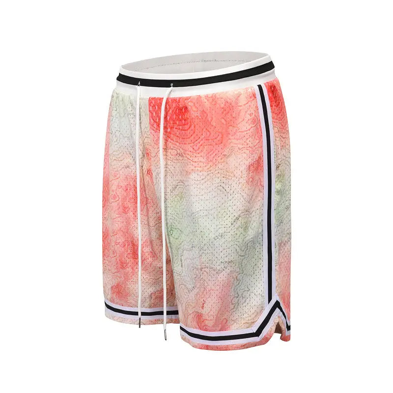 Floral Shorts V2 - Tiedye - fashionupstore1