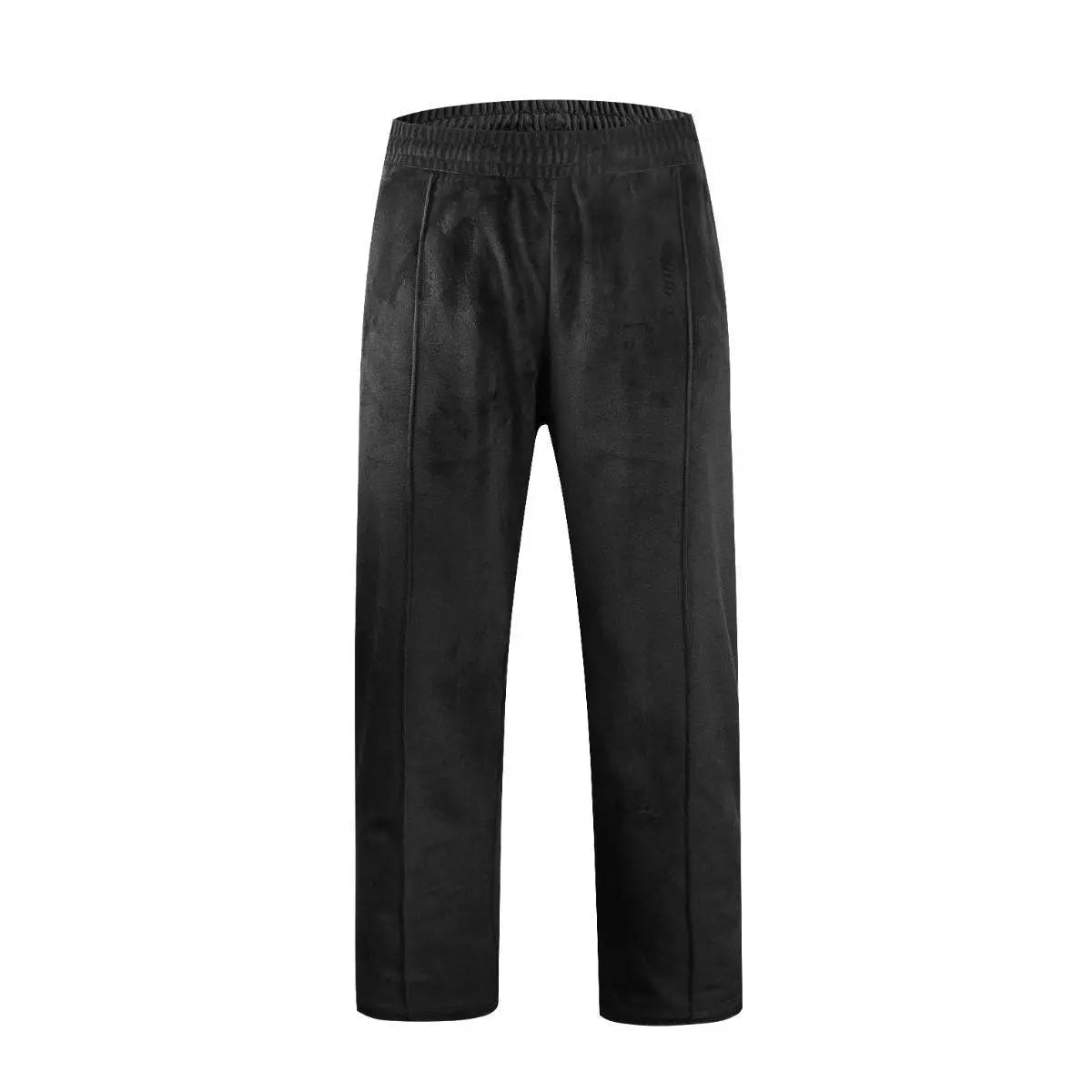 Velour Track Pants - B/G - fashionupstore1