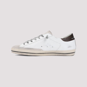 SUPER-STAR LTD TRAINER WITH CROCODILE PRINT STAR - fashionupstore1