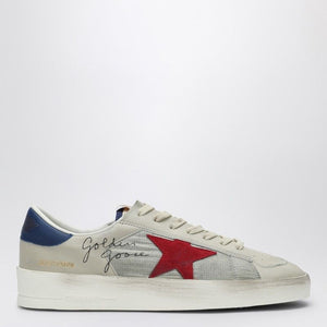 STARDAN WHITE/BLUE/RED LOW SNEAKER - fashionupstore1