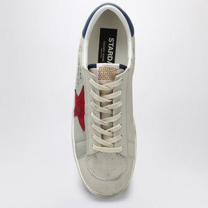 STARDAN WHITE/BLUE/RED LOW SNEAKER - fashionupstore1