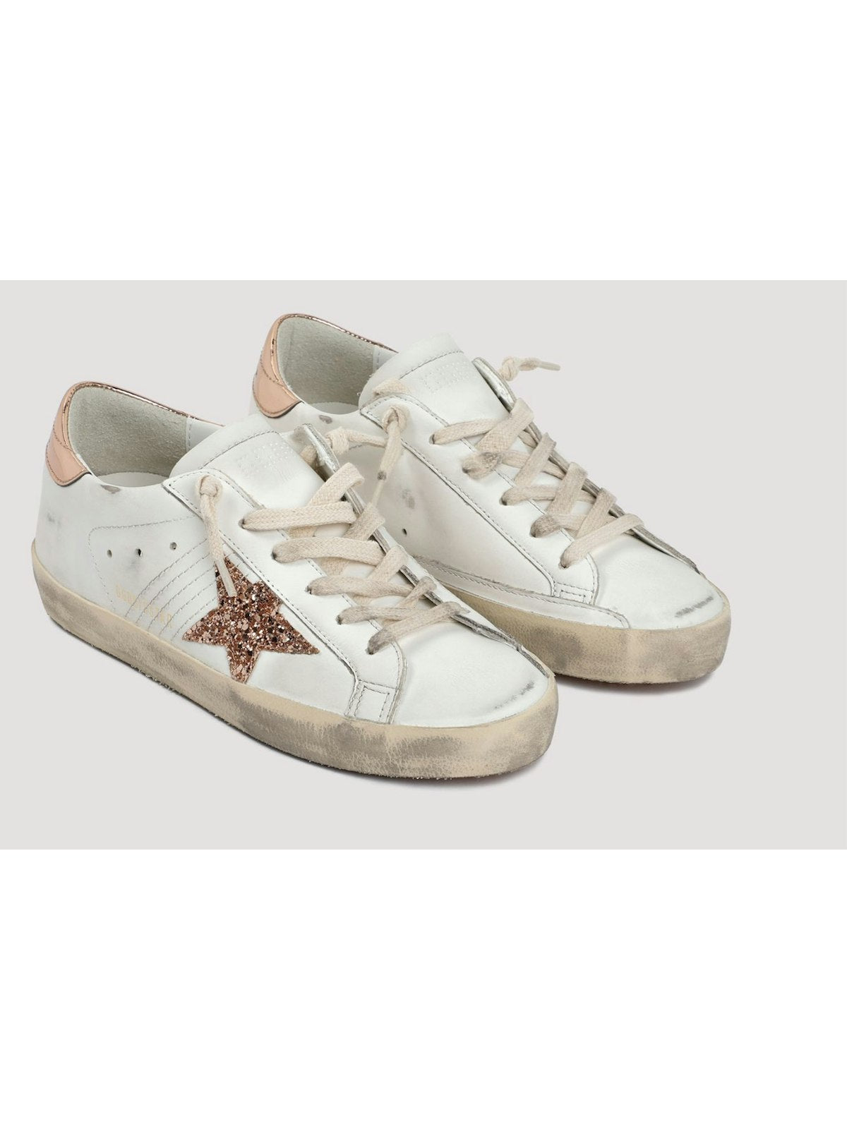 SUPER-STAR LEATHER UPPER WITH ORNAM - fashionupstore1