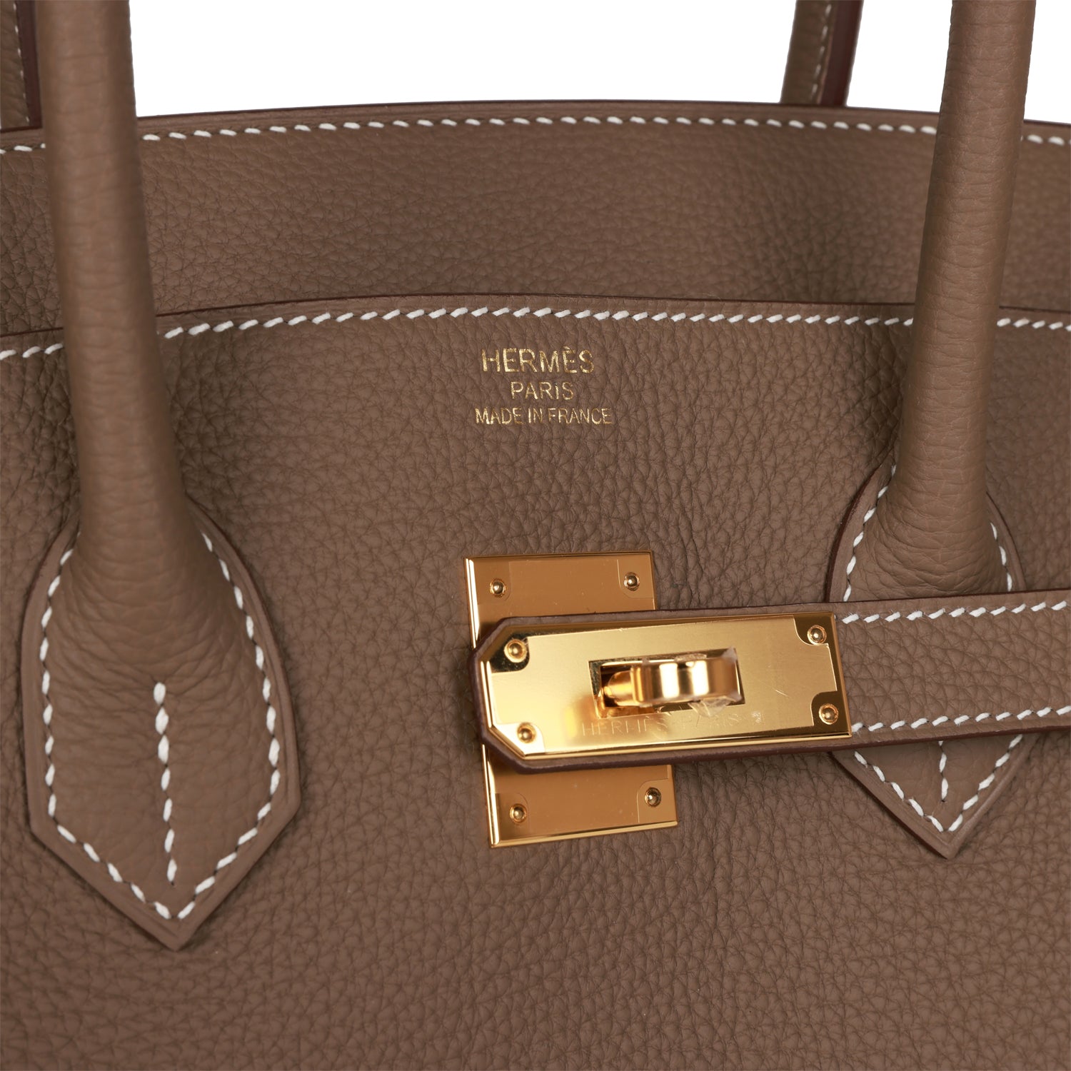 Hermes Birkin 35 Etoupe Togo Gold Hardware - fashionupstore1