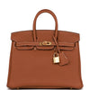 Hermes Birkin 25 Gold Togo Gold Hardware - fashionupstore1