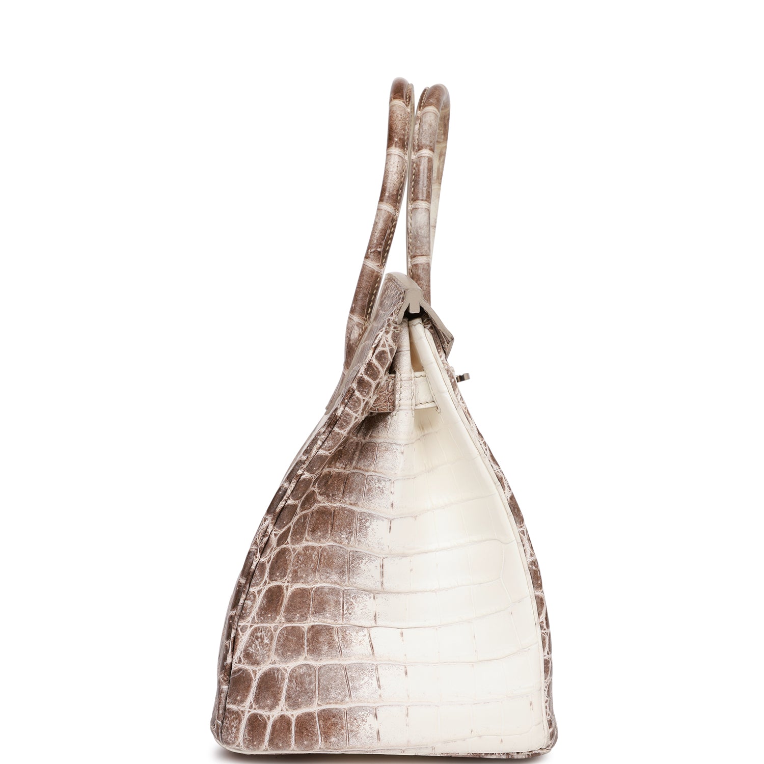 Hermes Birkin 30 Himalaya Niloticus Crocodile Palladium Hardware - fashionupstore1