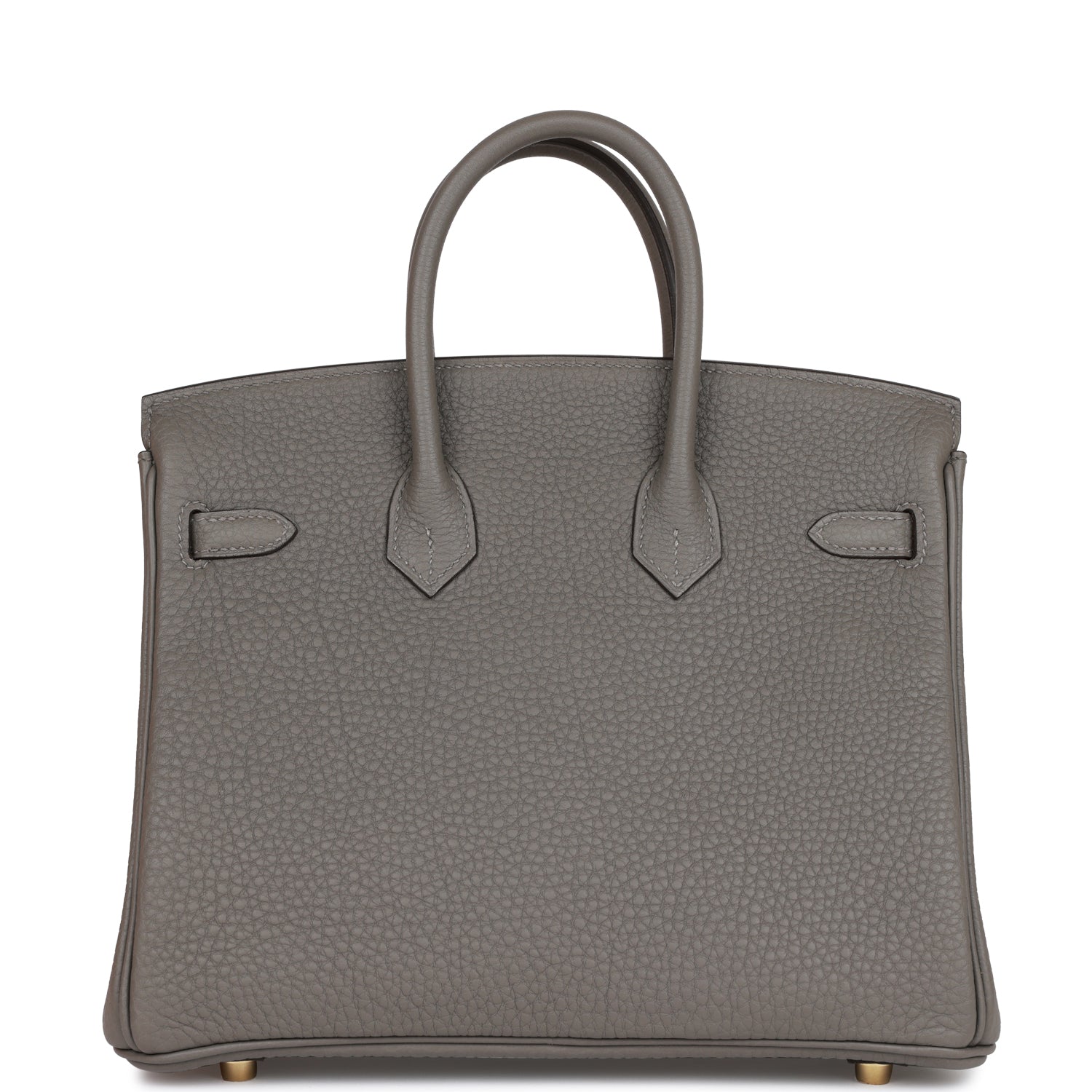 Hermes Birkin 25 Gris Meyer Togo Gold Hardware - fashionupstore1