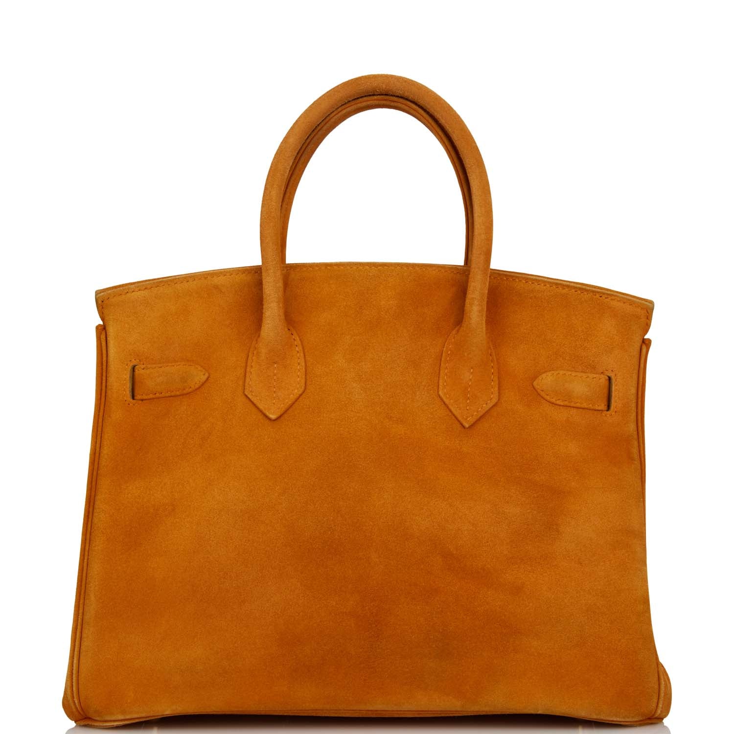 Pre-owned Vintage Hermes Birkin 30 Orange H Doblis Gold Hardware - fashionupstore1