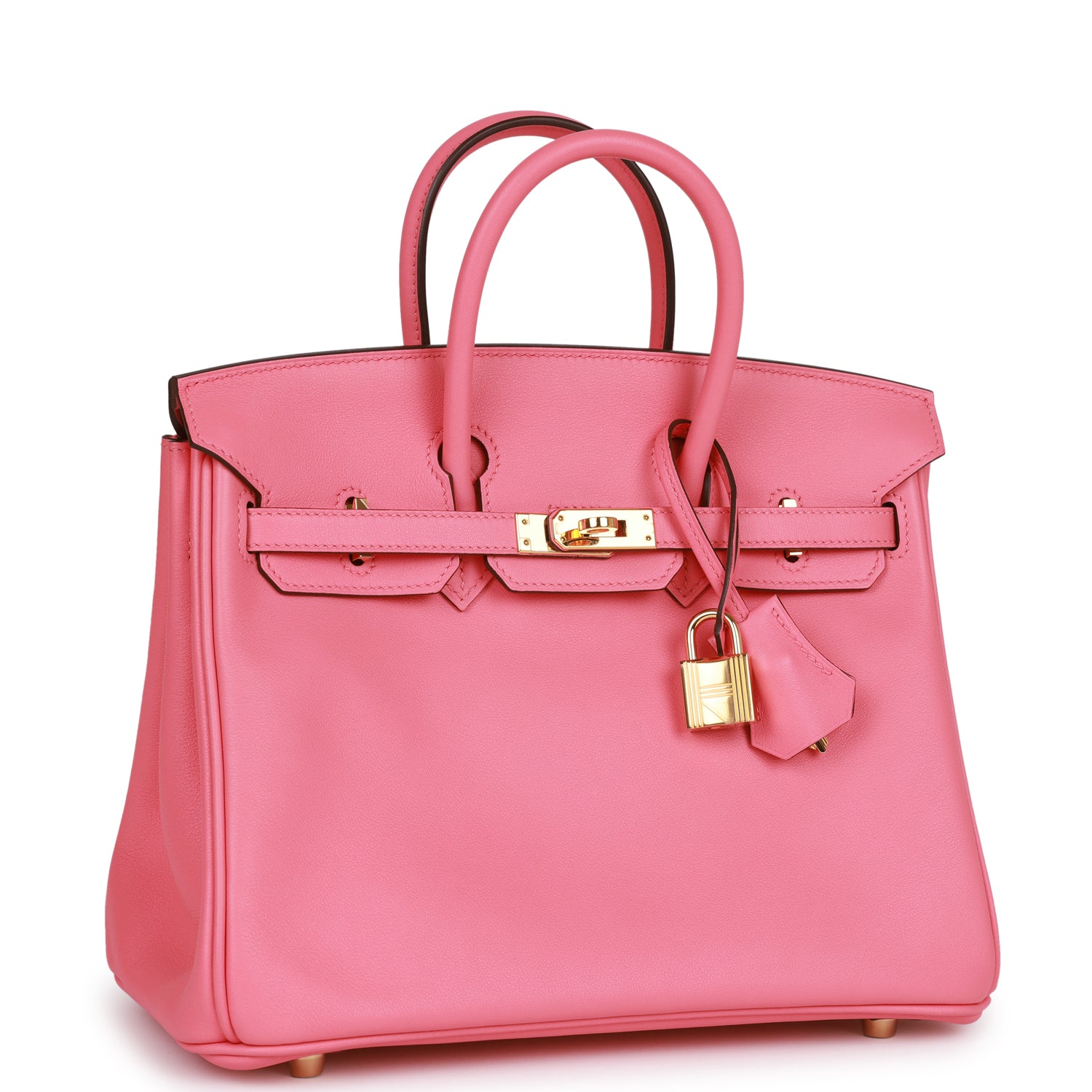 Hermes Birkin 25 Rose Azalee Swift Gold Hardware - fashionupstore1