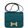 Hermes Constance 18 Vert Bosphore Evercolor Gold Hardware - fashionupstore1