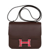 Hermes Constance 18 Rouge Sellier Epsom Palladium Hardware - fashionupstore1