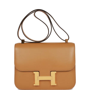 Hermes Constance 1-24 Poussiere Tadelakt Gold Hardware - fashionupstore1