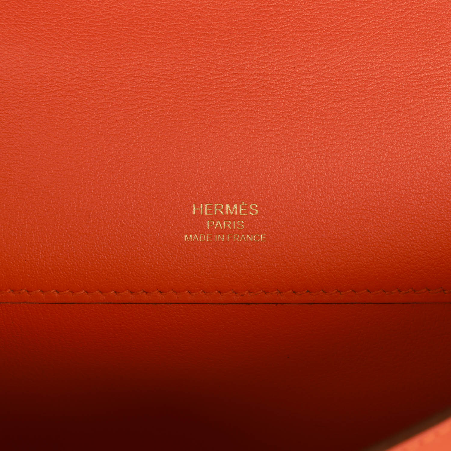 Hermes Kelly Cut Orange Swift Gold Hardware - fashionupstore1