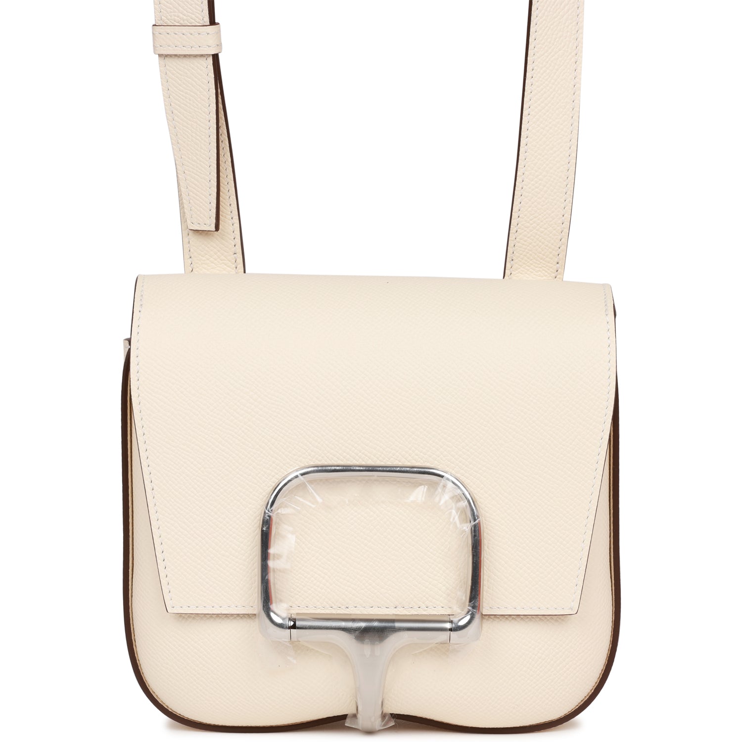 Hermes Mini Della Cavallera Nata Epsom Palladium Hardware - fashionupstore1