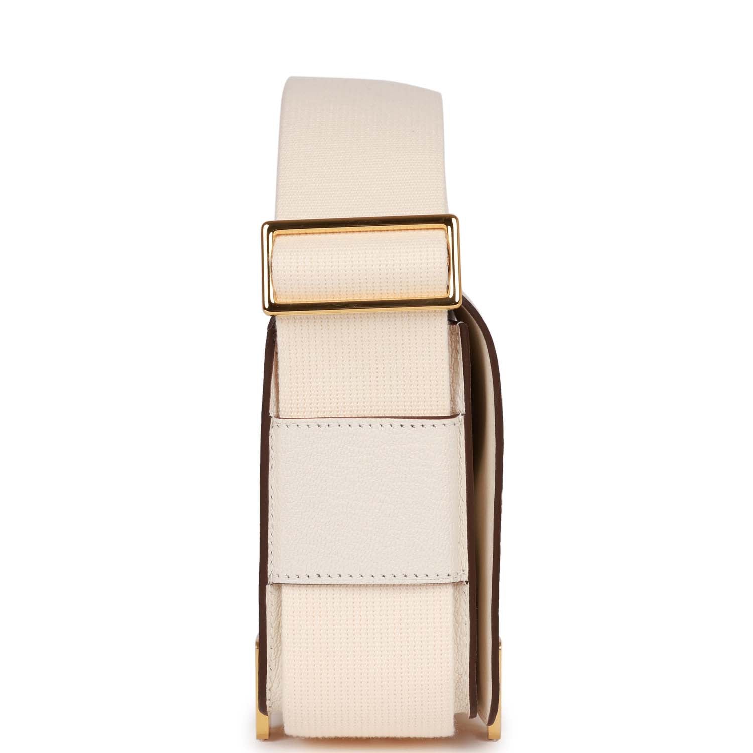 Hermes Geta Bag Nata Chevre Gold Hardware - fashionupstore1