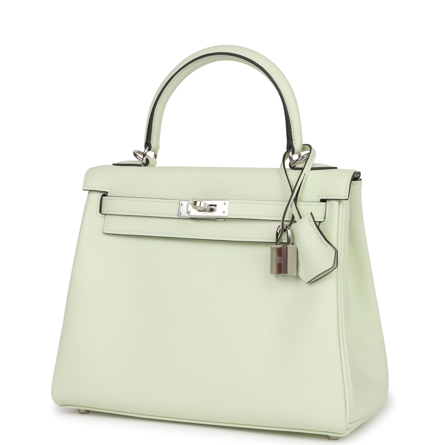 Hermes Kelly Retourne 25 Vert Fizz Swift Palladium Hardware - fashionupstore1