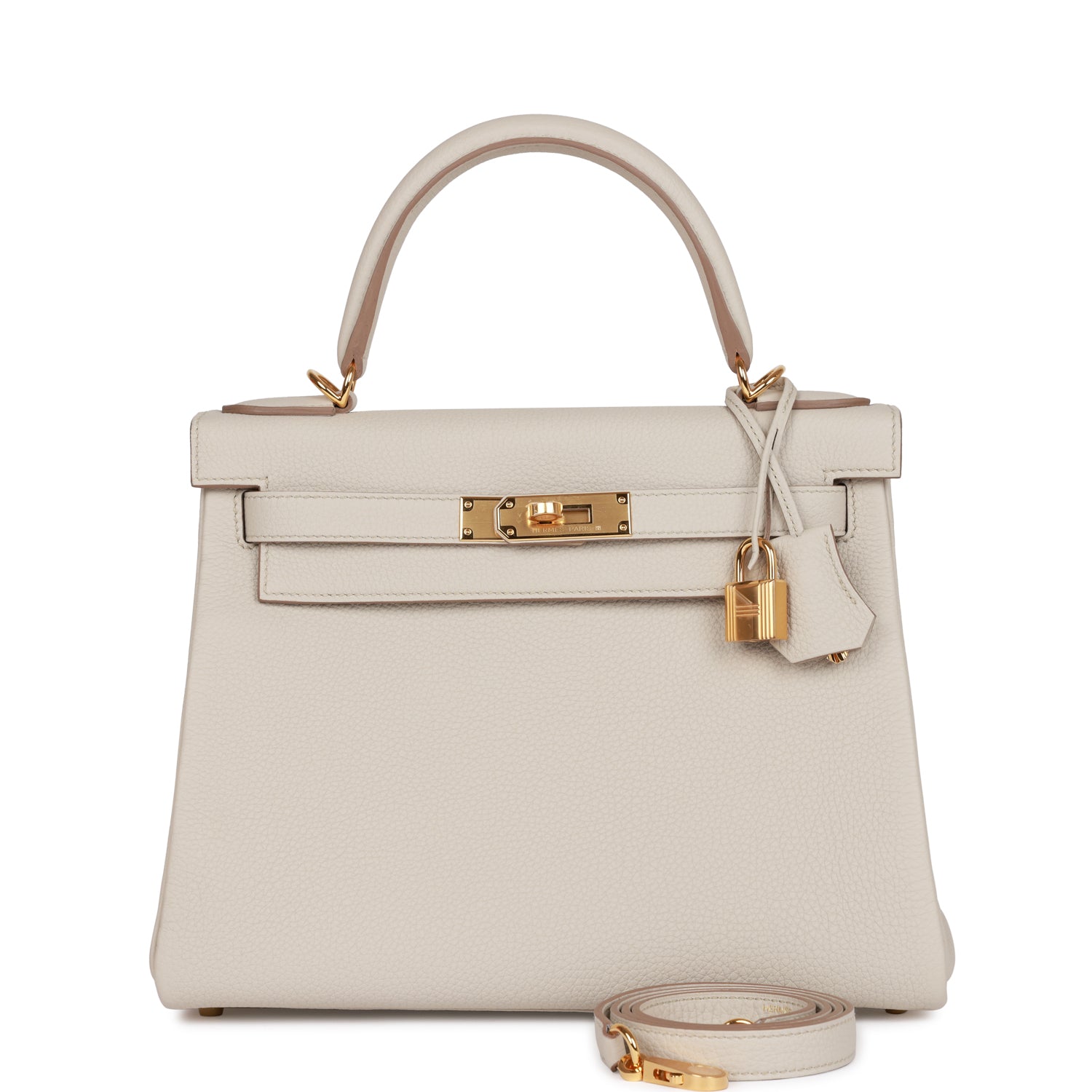 Hermes Kelly Retourne 28 Beton Togo Gold Hardware - fashionupstore1