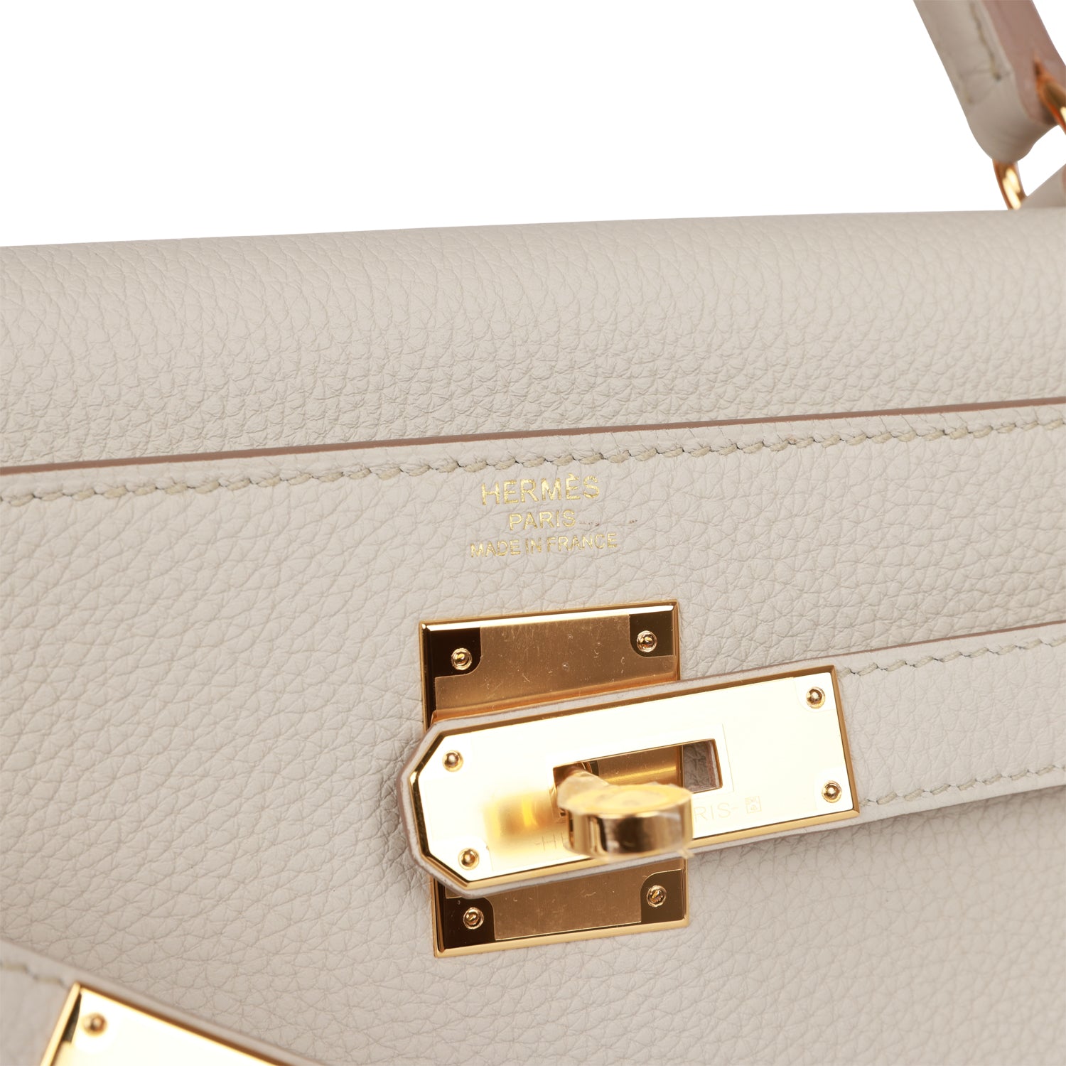 Hermes Kelly Retourne 28 Beton Togo Gold Hardware - fashionupstore1