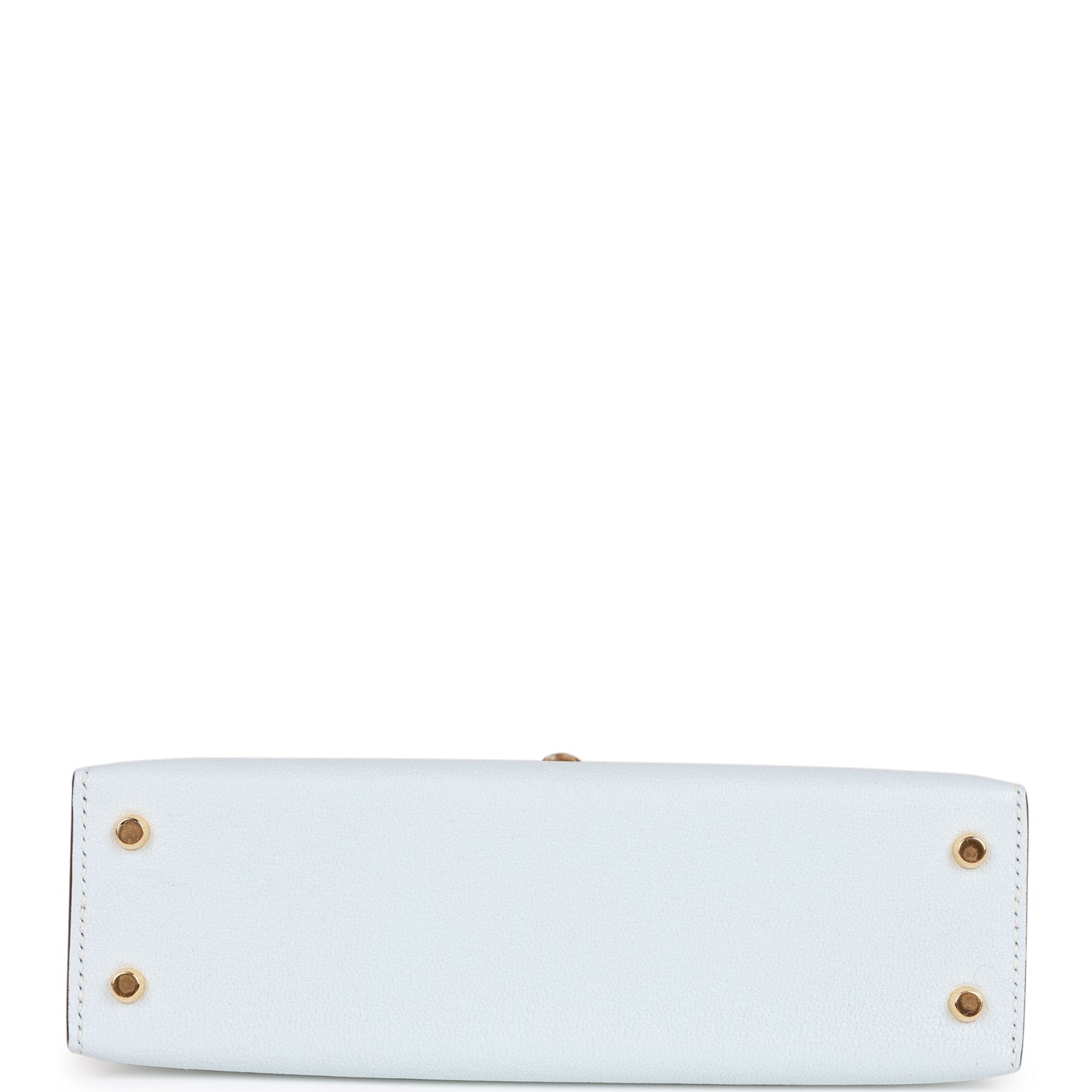 Hermes Kelly Sellier 20 Bleu Brume Chevre Gold Hardware - fashionupstore1