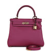 Hermes Kelly Retourne 25 Anemone Swift Permabrass Hardware - fashionupstore1