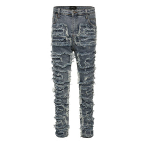 Knife Distressed Denim | Indigo - 1984brand