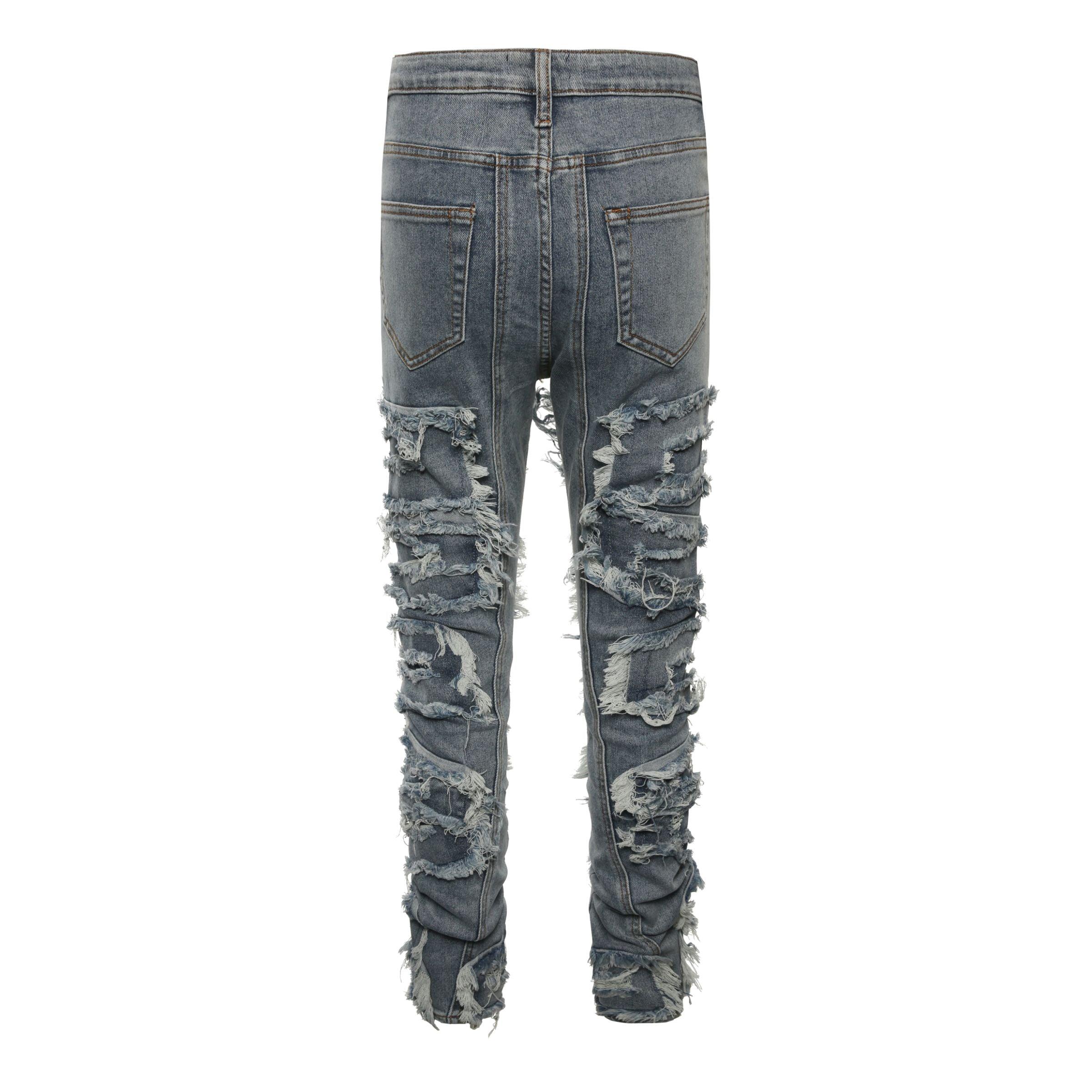 Knife Distressed Denim | Indigo - 1984brand