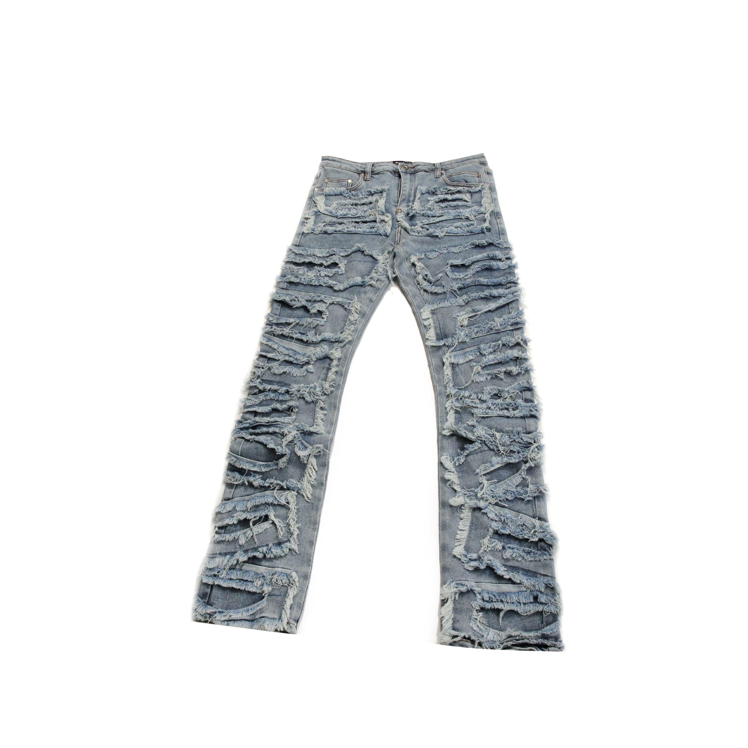 Knife Distressed Denim | Indigo - 1984brand