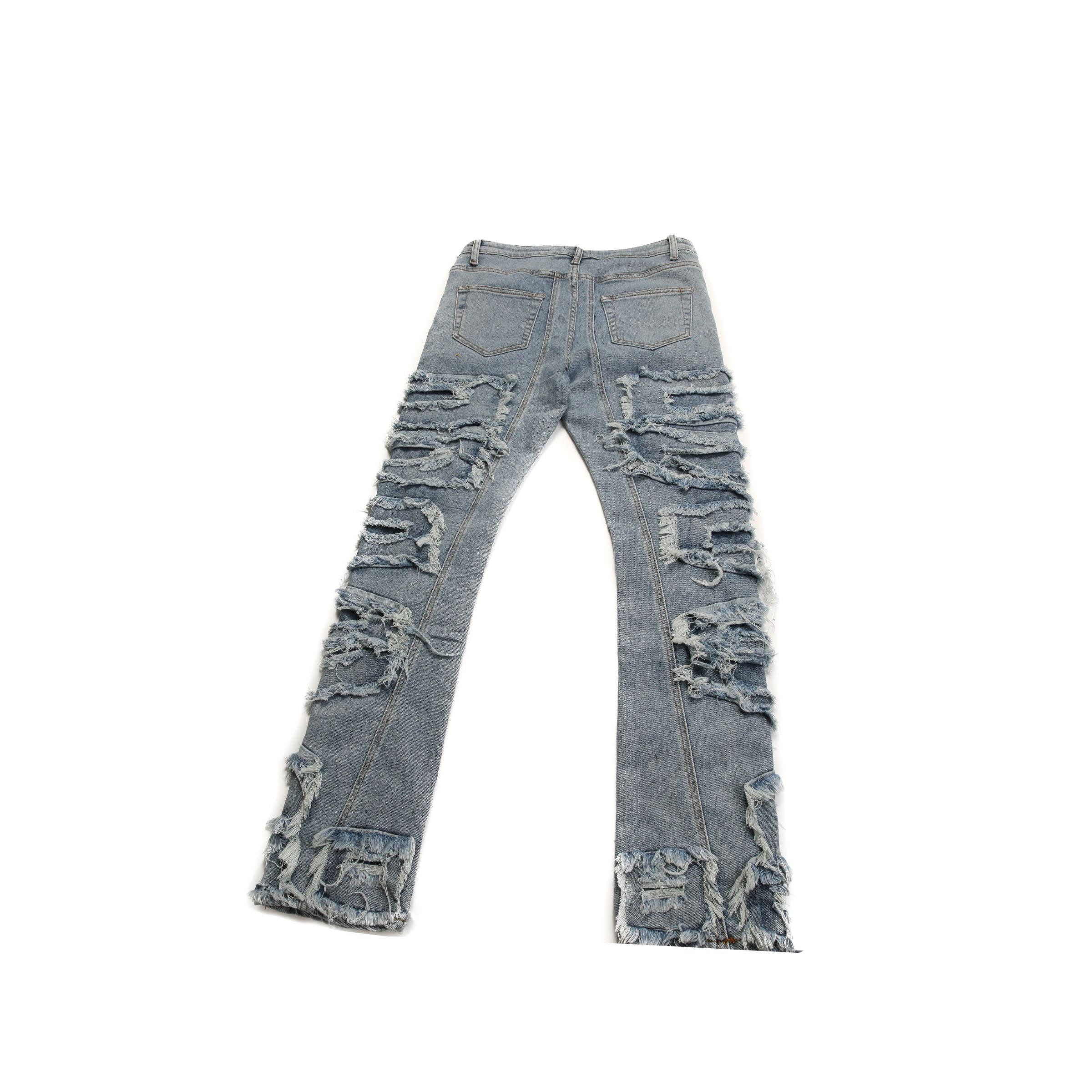 Knife Distressed Denim | Indigo - 1984brand