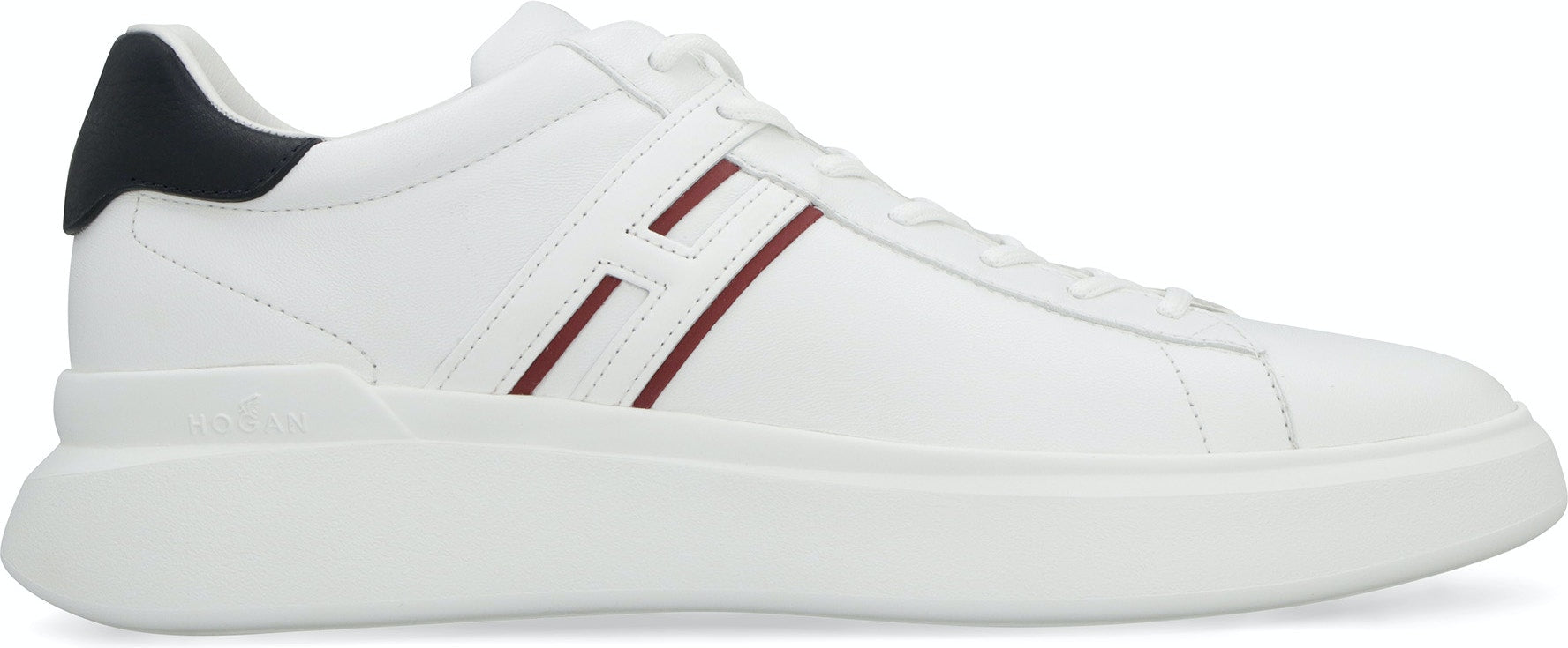 RAFFIA TRIMMED HOGAN H580 SNEAKERS - fashionupstore1