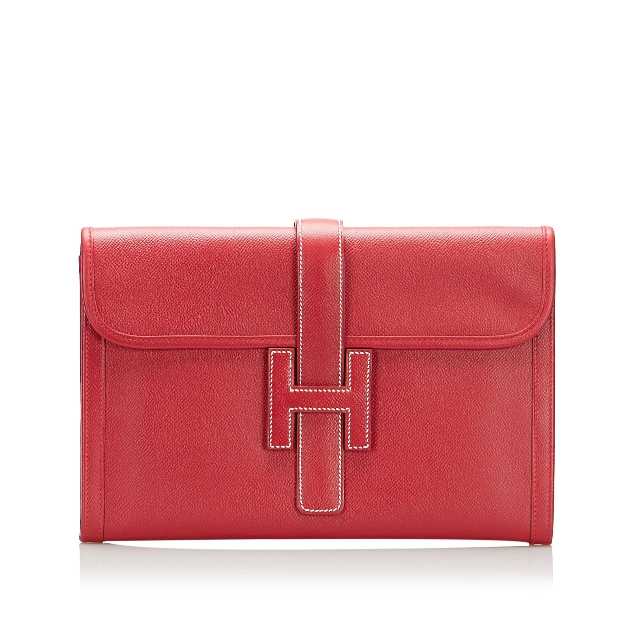 Hermes Jige PM Clutch Bag (SHG-7KOfDK) - fashionupstore1