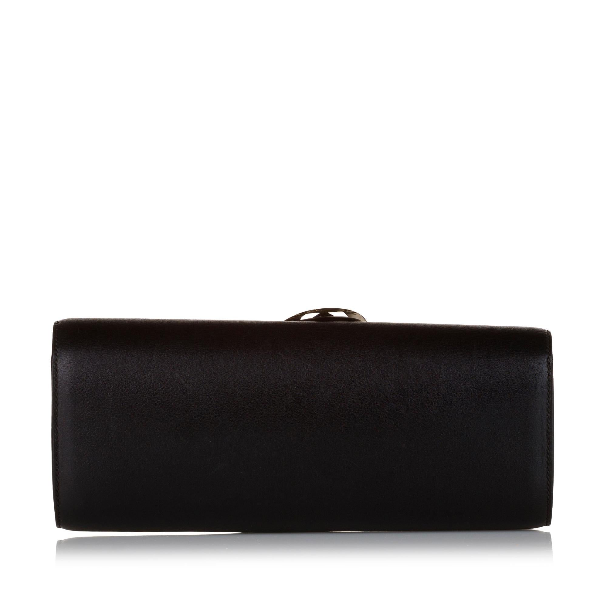 Hermes Tadelakt Egee Clutch Bag (SHG-37383) - fashionupstore1