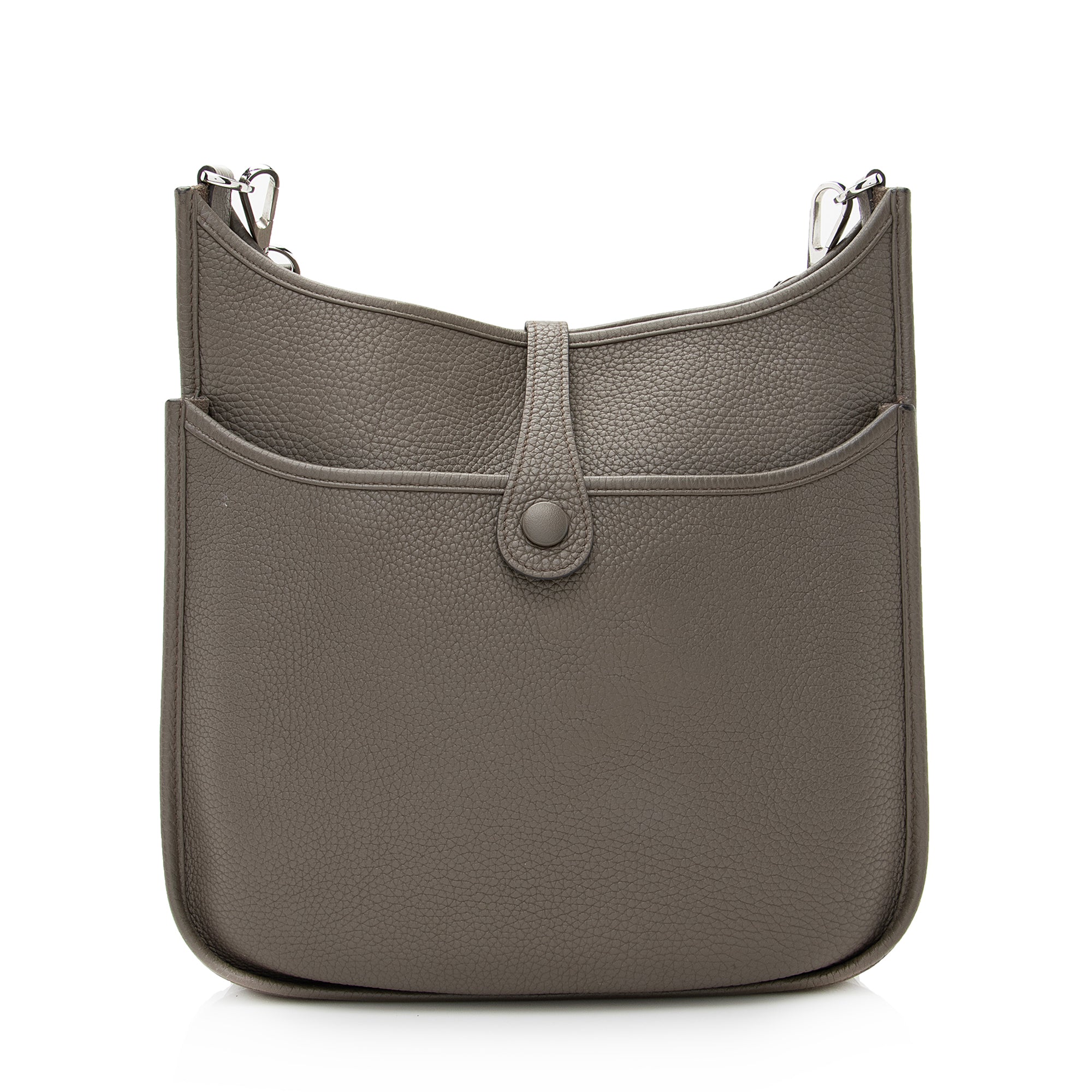 Hermes Taurillon Clemence Evelyne III PM Shoulder Bag (SHF-22515) - fashionupstore1