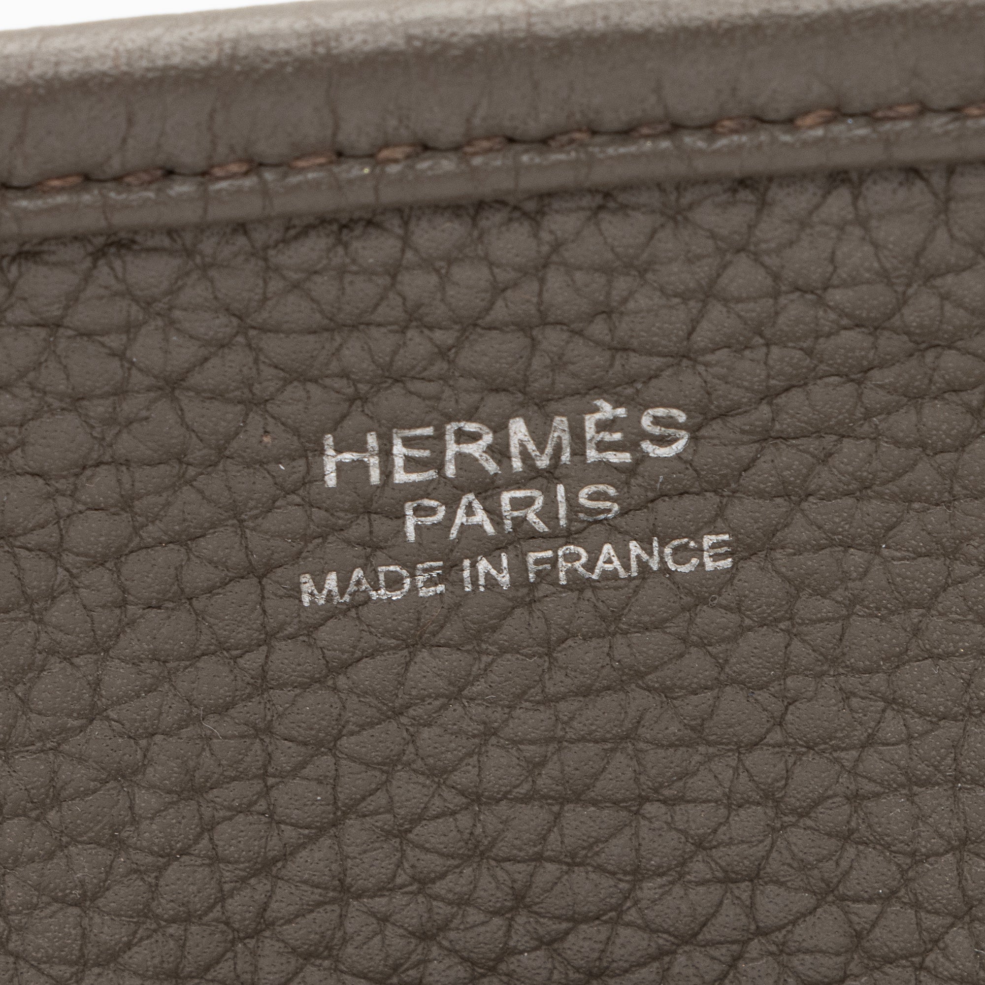 Hermes Taurillon Clemence Evelyne III PM Shoulder Bag (SHF-22515) - fashionupstore1