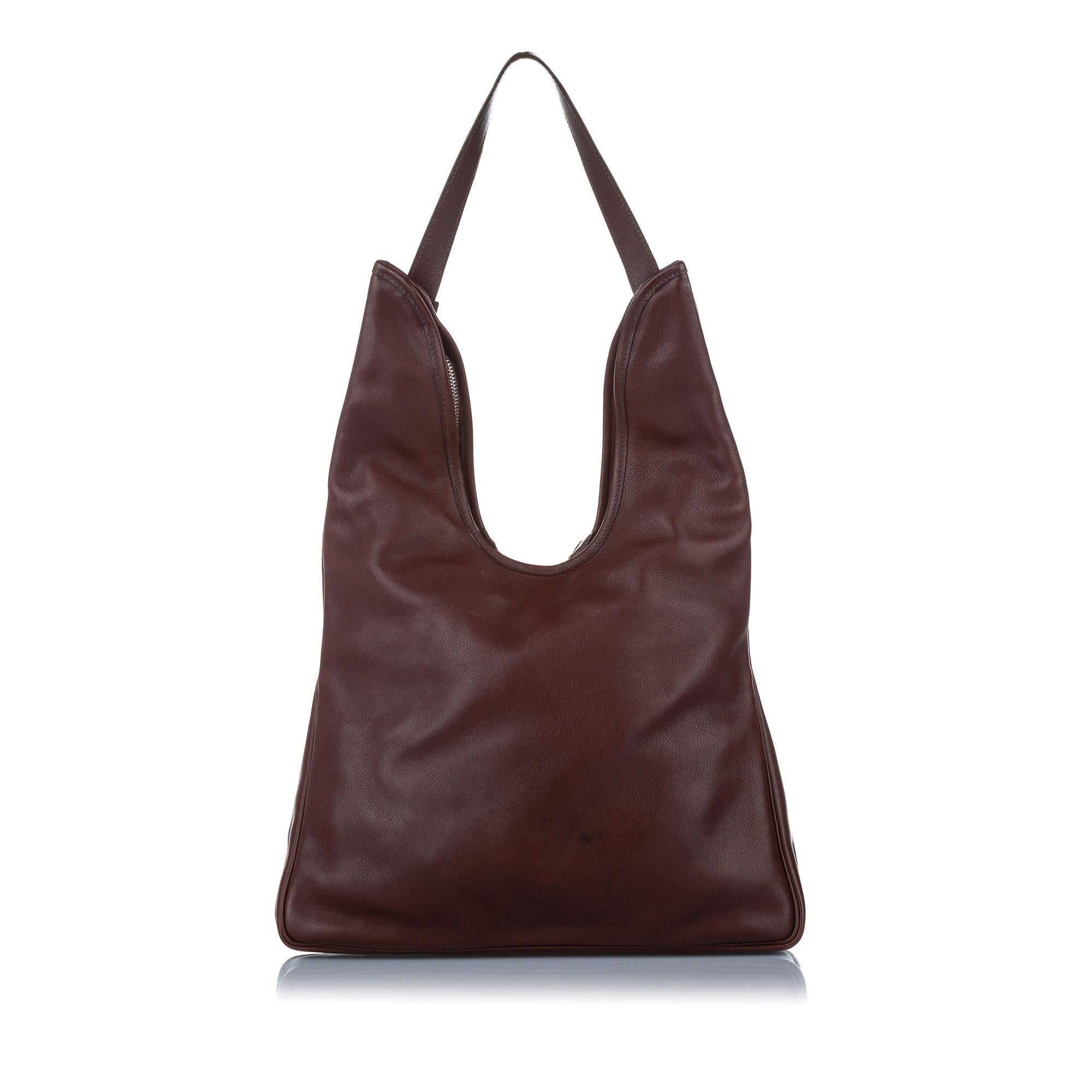 Hermes Togo Massai Leather Shoulder Bag (SHG-19604) - fashionupstore1