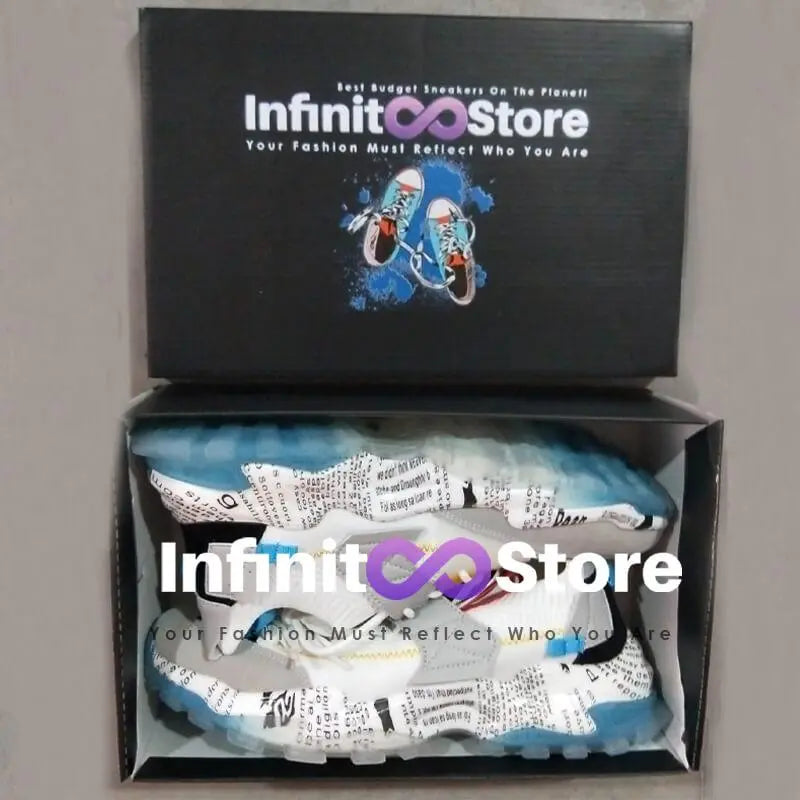 INFINIT ARTEMIS Scribbled Sneakers - fashionupstore1