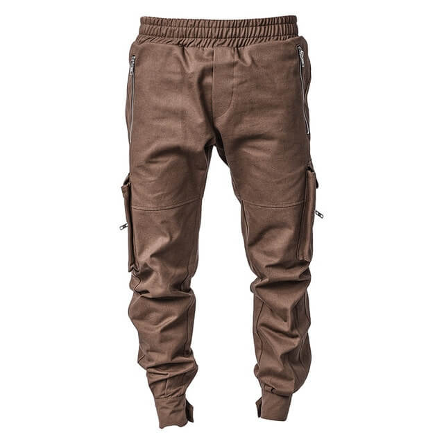 INFINIT Drex cargo pants streetwear multi pockets casual joggers for men 2022 - fashionupstore1