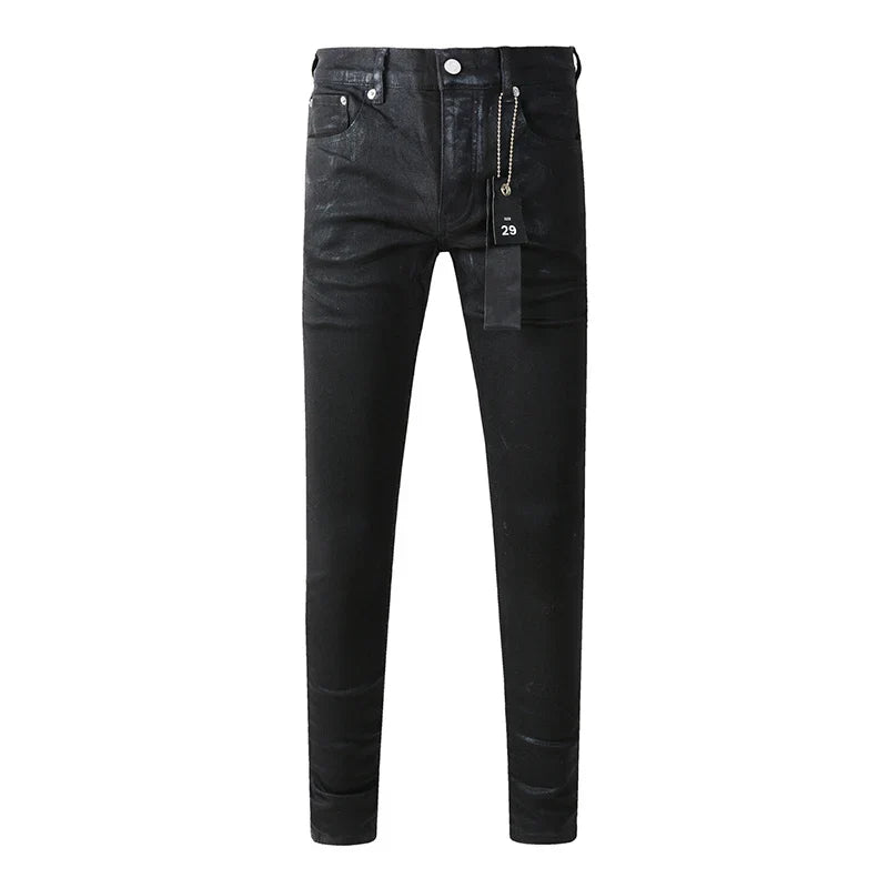 Premium Brand PRPL Roca Jeans Black Tag P001 - fashionupstore1