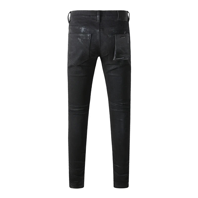 Premium Brand PRPL Roca Jeans Black Tag P001 - fashionupstore1