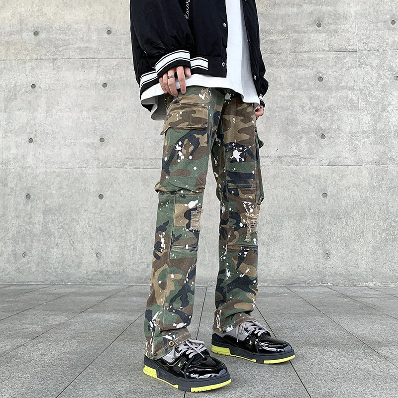 Fashionup Camoflage Cargo Pants C14 - fashionupstore1