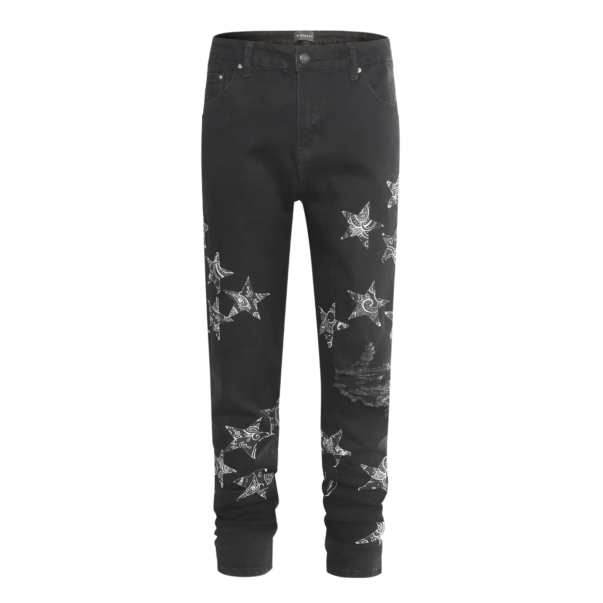 NV6 | Paisley Star Black - fashionupstore1