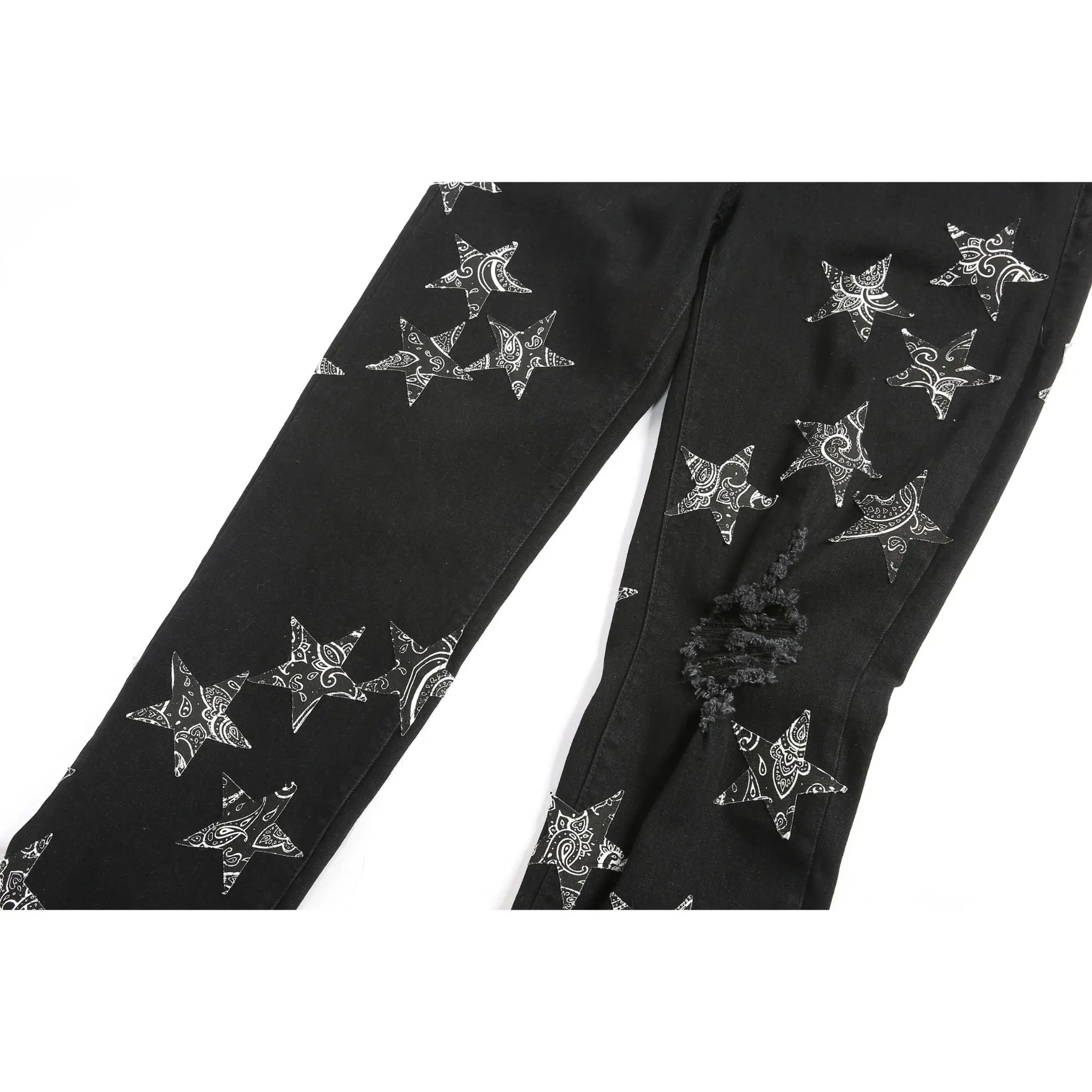 NV6 | Paisley Star Black - fashionupstore1