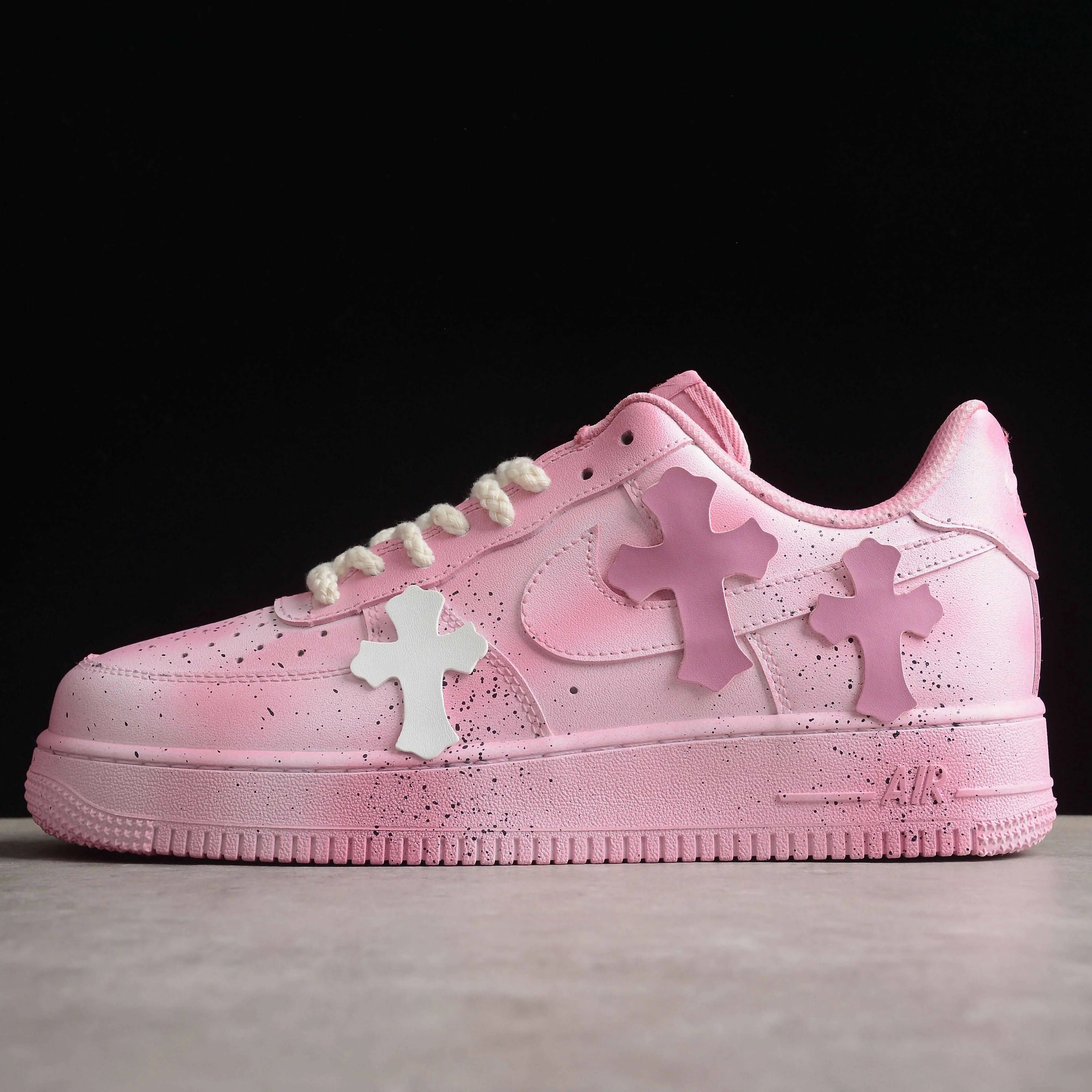 custom air force 1 hearts
