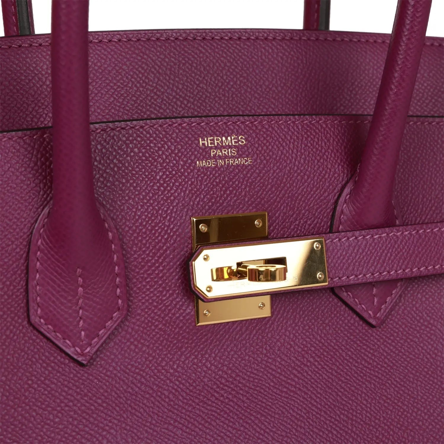 Pre-owned Hermes Birkin 35 Anemone Epsom Gold Hardware - fashionupstore1