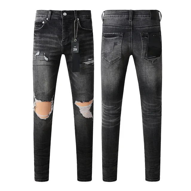 Premium Brand PRPL Roca Jeans Black Tag P003 - fashionupstore1