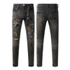 Premium Brand PRPL Roca Jeans Black Tag P0015 - fashionupstore1