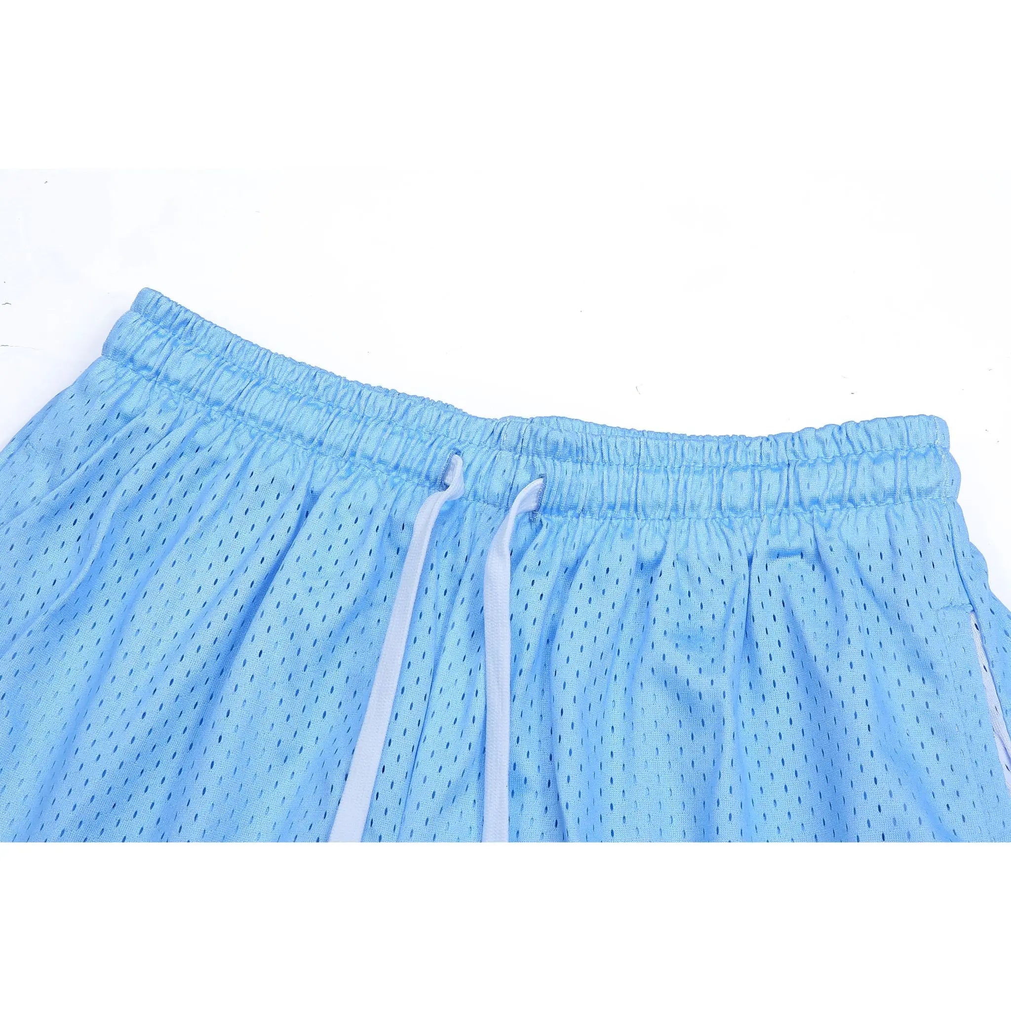 Retro Fit - Double Layer Mesh Shorts Blue - fashionupstore1