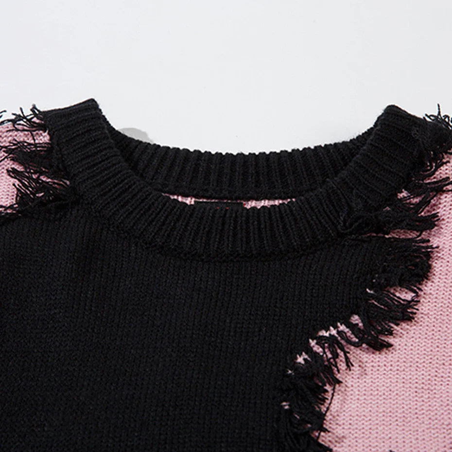 Ragged Rebel Sweater - fashionupstore1