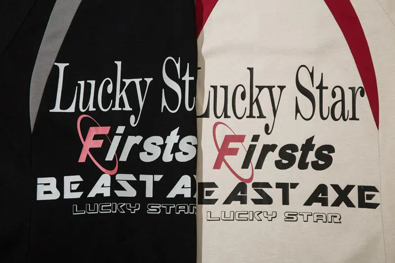 Y2K Vintage Lucky Star Graphic T-shirt - fashionupstore1