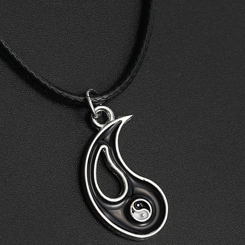 Yin-Yang Puzzle Pendant Necklace - fashionupstore1