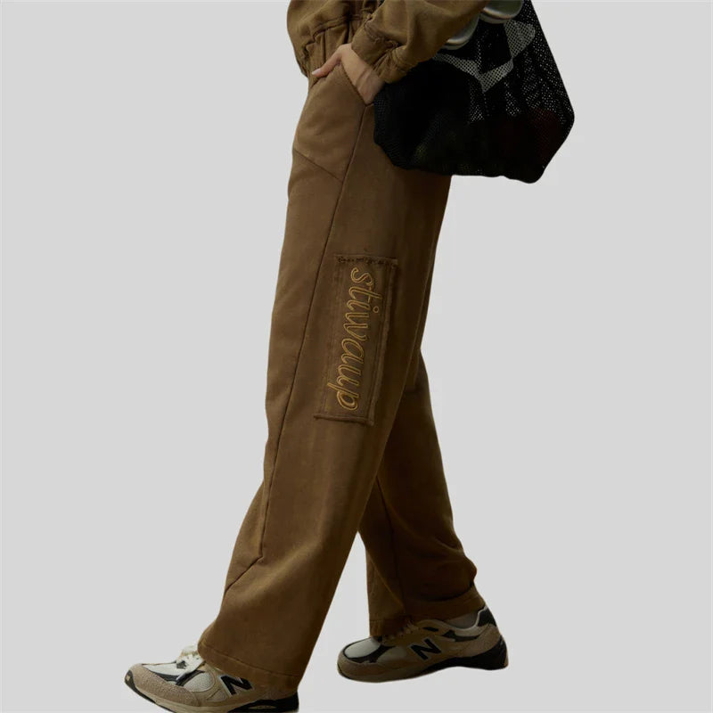 Y2k Vintage Baggy Sweatpants - fashionupstore1