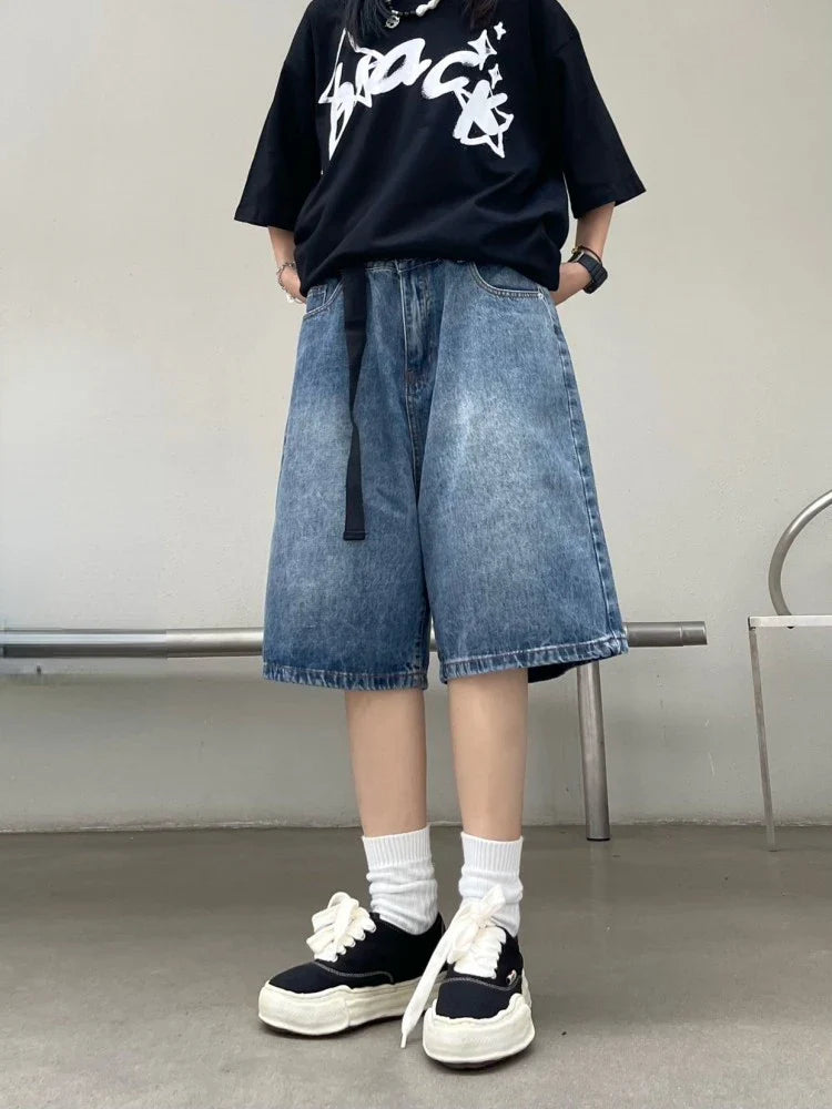 Y2K Baggy Vintage Women's Jorts - fashionupstore1